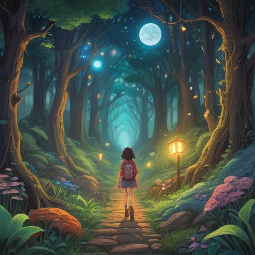 A thought-provoking illustration representing the journey of self-discovery through confronting a birthmark, a serene setting with a person reflecting in front of a mirror, warm sunlight casting gentle shadows, an expression of contemplation, lush greenery in the background symbolizing growth, delicate details highlighting the significance of acceptance, emotional depth, 4k