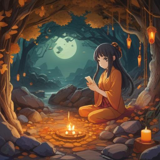 A serene scene showcasing amber-colored gemstones and symbols of good fortune, a beautifully arranged display of amber stones reflecting warm light, surrounded by traditional lucky items like a maneki-neko, four-leaf clovers, and gold coins, vibrant and inviting atmosphere, rich textures and warm hues that evoke positivity, detailed foreground and background elements, 4k