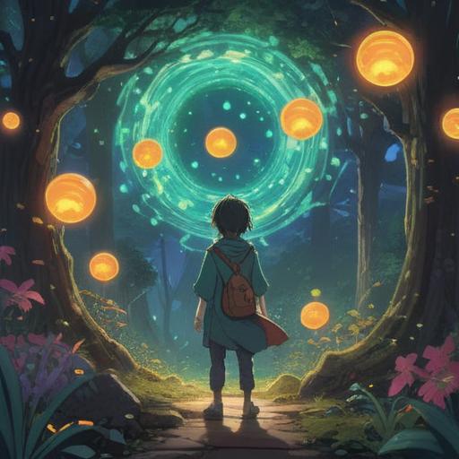 A serene spiritual awakening scene, ethereal presence, a person surrounded by glowing orbs, feeling a weight lifted, gentle light illuminating their face, nature in the background, peaceful aura, sense of liberation, intricate details, soft pastel colors, tranquil atmosphere, 4k