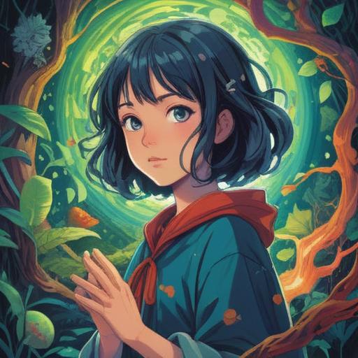 A serene and uplifting illustration of personal growth, transformative experiences, symbolic representations of change, spiritual awakening elements, abstract representations of preferences evolving, warm and inviting colors, harmonious composition, positive energy, nature elements blending with abstract concepts, 4k