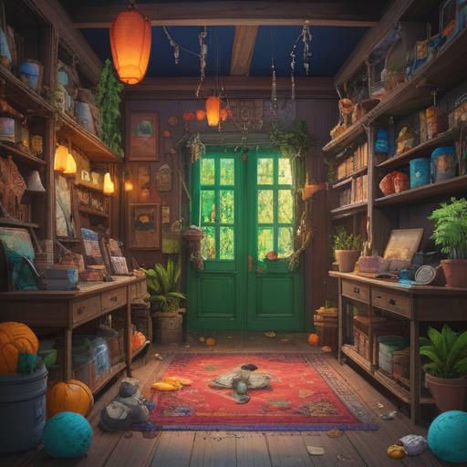 A whimsical illustration depicting a collection of lucky items that symbolize changing preferences, vibrant colors, sparkling objects, charms and trinkets scattered around, a magical atmosphere, diverse objects like a four-leaf clover, a horseshoe, and a magic wand, all intertwined with elements representing various tastes, enchanting background, soft focus, 4k