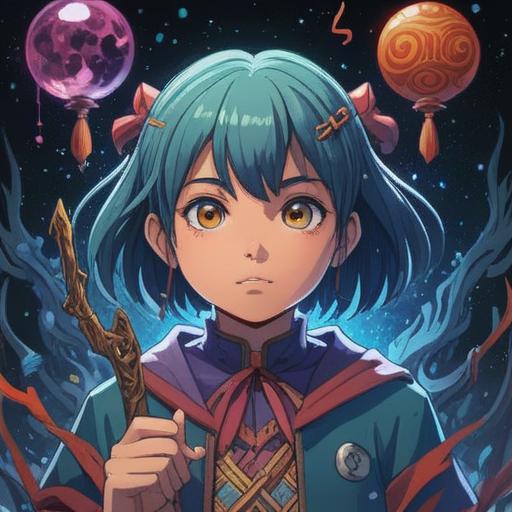 A lucky charm symbolizing overcoming false accusations, intricate design, vibrant colors, a shimmering aura, surrounded by protective symbols, a sense of hope and resilience, detailed background illustrating a journey, emotive expressions, 4k