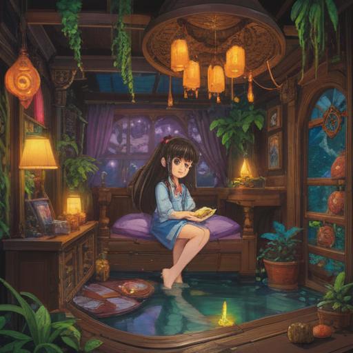 A soothing wellness scene, featuring a variety of charms and talismans for pain relief, warm lighting, intricate details on each charm, a peaceful ambiance, suggestions of herbal remedies, a comforting atmosphere, symbolic elements representing healing, natural textures, 4k