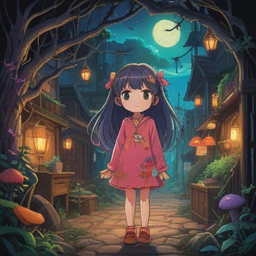 A whimsical illustration of a former spendthrift discovering a lucky charm, bright colors, enchanting details, symbolizing transformation and positive change, showcasing the lucky item glowing, surrounded by hints of prosperity and hope, captivating scene, 4k