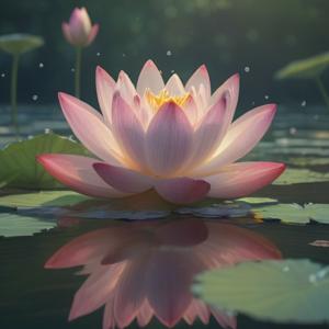 蓮の花とスピリチュアルな意味の解説