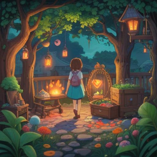A whimsical scene depicting a collection of lucky charms symbolizing the signs of love before finding a partner, magical items like four-leaf clovers, lucky rabbits' feet, and heart-shaped pendants, softly glowing under a starlit sky, vibrant colors, enchanting atmosphere, detailed textures, charming and hopeful expressions, 4k