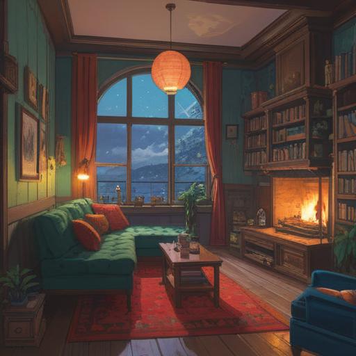 A serene scene depicting self-reflection during a phase of not feeling romantic, cozy indoor environment, a person journaling with a cup of tea, surrounded by soothing elements like plants and gentle lighting, capturing an atmosphere of personal growth and self-care, warm colors, inviting ambiance, focus on emotional well-being, 4k