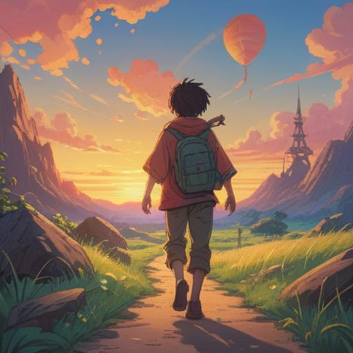 A hopeful scene of a person standing at a crossroads, looking ahead with determination, vibrant landscape in the background, sunrise illuminating the path, symbolizing new beginnings and fresh starts, emotions of anticipation and clarity, serene atmosphere, nature elements, inspiring journey, 4k