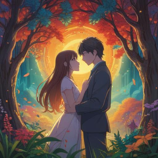 A serene and contemplative scene, representing the complexity of love and relationships, ethereal light surrounding a thoughtful figure, symbols of spiritual growth and introspection, a delicate balance between desire and self-reflection, soft pastel colors, hints of nature in the background, suggesting a path of self-discovery, peaceful atmosphere, 4k