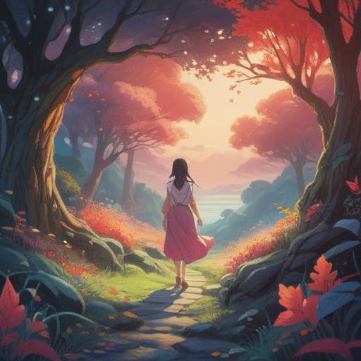 A serene spiritual scene depicting the moment of letting go of romantic attachment, soft ethereal light, embracing self-love and personal growth, symbolic imagery such as lotus flowers and open skies, peaceful expressions, subtle hints of transformation and healing, enchanting atmosphere, 4k