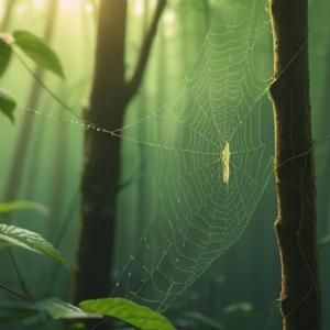緑の蜘蛛がもたらすスピリチュアルな意味の解説