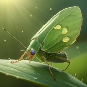 緑のカメムシのスピリチュアルな意味を解説