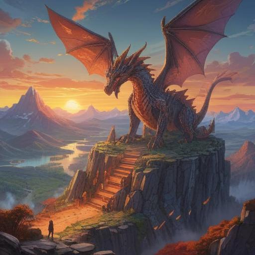 A mystical landscape depicting the concept of dragon veins, flowing energy lines representing spiritual pathways, vibrant colors illuminating the earth, ancient mountains and rivers intertwining, ethereal creatures soaring above, harmonious connection between nature and the cosmos, serene atmosphere, symbolic representations of balance and energy flow, 4k