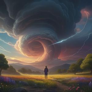 竜巻みたいな雲を見る時のスピリチュアルな意味を解説