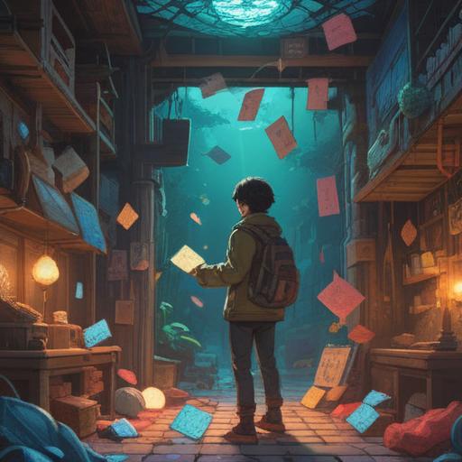 A serene scene depicting a person receiving their lost wallet back, surrounded by ethereal light, symbols of spiritual awareness in the air, a sense of gratitude and mindfulness, nature elements like trees and flowers, soft pastel colors, a feeling of renewal and positivity, subtle hints of spiritual signs like feathers and butterflies, 4k