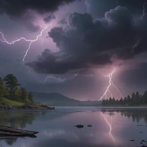 雷が鳴るスピリチュアルな意味を解説