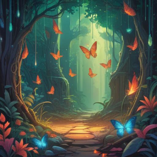 A mystical scene depicting spiritual signs to heed when feeling alone, a serene environment, ethereal light illuminating symbolic elements like feathers and butterflies, a figure gazing thoughtfully at the sky, surrounded by nature, subtle aura effects, calming colors, introspective atmosphere, 4k