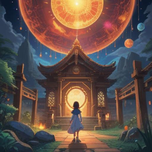 A captivating illustration depicting spiritual signs related to desired items, ethereal symbols surrounding the main object, radiant light illuminating the scene, serene atmosphere, diverse spiritual elements including feathers, crystals, and mandalas, harmonious color palette, mystical background, gentle energy flow, engaging composition, 4k