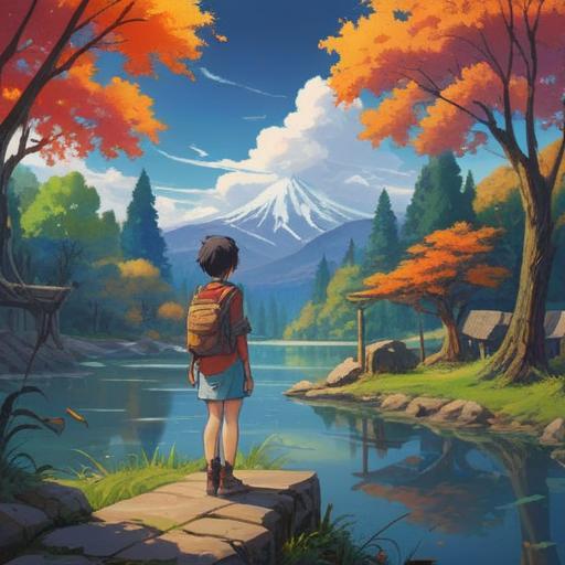 A serene landscape illustrating the concept of