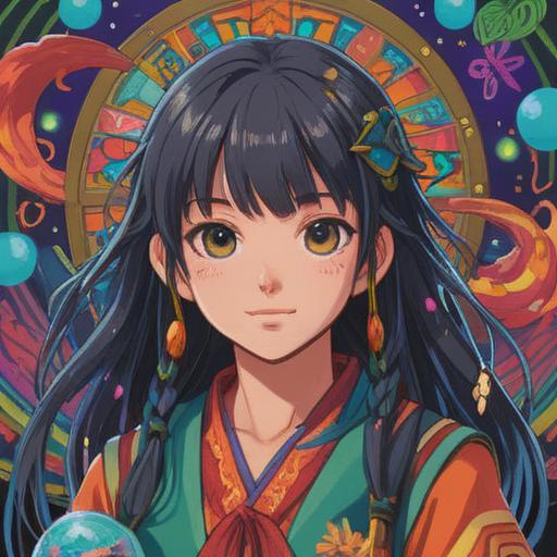 A vibrant and uplifting illustration of a lucky charm symbolizing positive change, adorned with bright colors, featuring various cultural elements like a wishbone and a horseshoe, surrounded by blooming flowers and butterflies to represent transformation, glowing with an aura of hope and warmth, detailed background with a light-filled sky, 4k