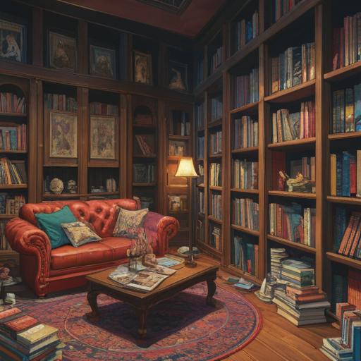 A visually clear representation of a collection of diverse items neatly displayed, organized and categorized, showcasing various topics such as books, tools, and art supplies, each section labeled for easy understanding, harmonious color palette, inviting atmosphere, conveying a sense of order and clarity, 4k resolution