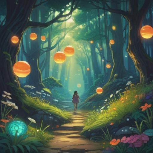 A serene scene depicting spiritual invitations, illuminated paths leading to ethereal light, soft glowing orbs floating in the air, vibrant lush nature surrounding the paths, tranquil expressions on faces of diverse individuals, a sense of harmony and connection, colorful blossoms representing opportunities, clear skies symbolizing clarity and guidance, 4k