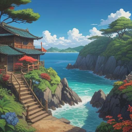 A special travel accessory that colors memories of Tomogashima Island, intricate design, reflective materials, ocean-themed elements, nostalgic vibes, travel-inspired motifs, vibrant colors, charming texture, enhancing the beauty of memories, unique craftsmanship, 4k