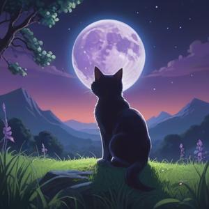 夜中に猫と会う時のスピリチュアルな意味を解説