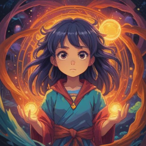 A person with intense eyes, mystical aura, spiritual connection, deep gaze reflecting wisdom, serene expression, vibrant energy surrounding them, meditative pose, harmonious nature backdrop, ethereal light, 4k