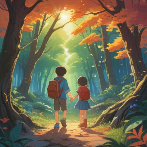 A vibrant morning scene, people engaging in lucky actions, a cheerful atmosphere, sunlight streaming through the trees, children playing joyfully, neighbors smiling, small acts of kindness, colorful flowers blooming, positive energy, 4k