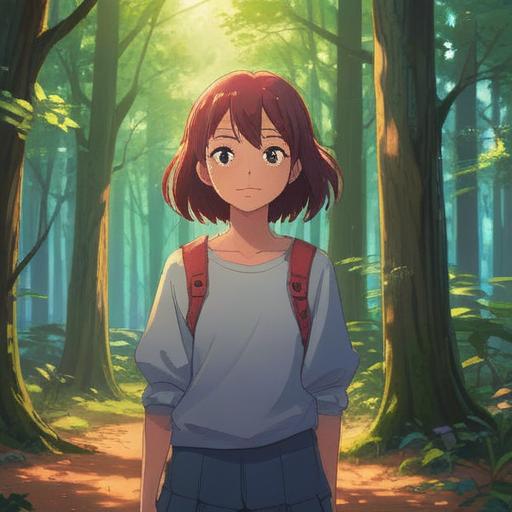 A serene outdoor scene, a confident individual engaging with a shy person, gentle sunlight filtering through trees, encouraging body language, warm smiles, subtle gestures of support, enhancing social connection, uplifting atmosphere, bright colors, inviting environment, 4k