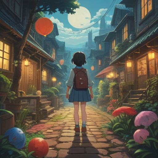 A whimsical scene depicting lucky actions when avoiding eye contact, a person shyly looking away from another, playful gestures captured in a lively setting, vibrant colors, expressions of surprise and amusement, gentle interactions, an air of innocence, charming details emphasizing the moment, 4k