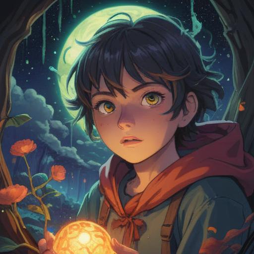 A thought-provoking illustration depicting a serene person with a pimple between their eyes, symbolizing spiritual awakening, surrounded by soft glowing light, ethereal aura, nature elements like flowers and trees, calm facial expression, representing inner peace and growth, harmonious colors, 4k