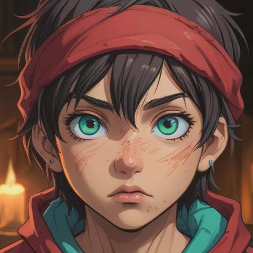 A captivating portrait highlighting the mysterious charm of under-eye wrinkles, soft lighting, emotional depth expressed through the texture of the skin, an atmosphere of wisdom and experience, intricate detail on facial features, serene background, thoughtful expression, 4k