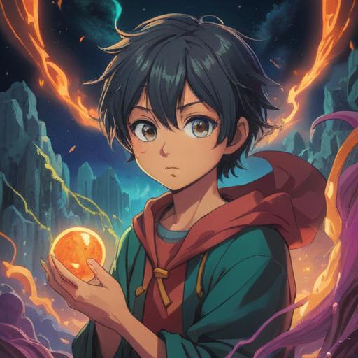 A captivating scene depicting a person with mesmerizing eyes, surrounded by an ethereal glow, symbols of spirituality in the background, harmonious colors emphasizing tranquility, a serene expression reflecting deep insight, subtle hints of nature elements like flowing water and gentle winds, mystical energy radiating around, portraying the profound connection between the individual and the universe, 4k