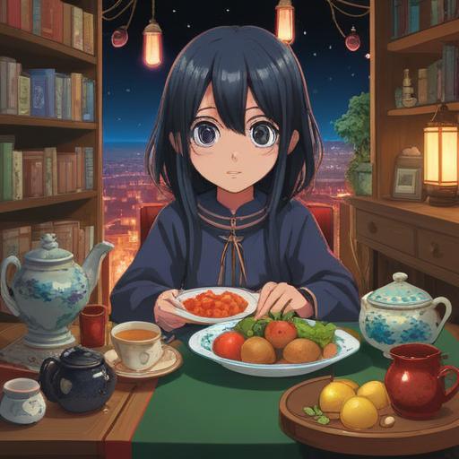 A creative illustration of lucky items to try when your eyes hurt, featuring soothing eye masks, calming herbal teas, and gentle eye drops, arranged aesthetically on a cozy table, warm and inviting atmosphere, soft lighting highlighting the items, detailed textures, vibrant colors, comforting vibe, 4k