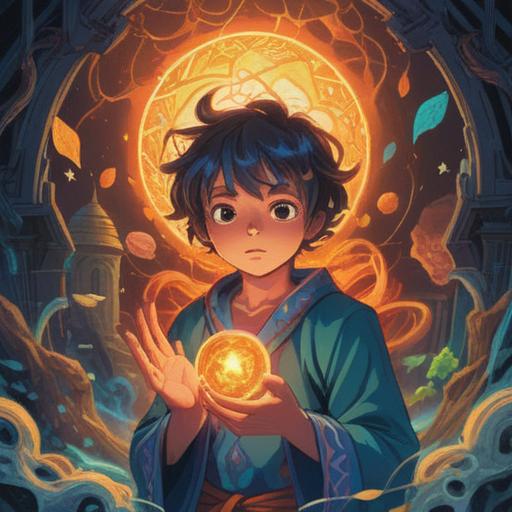 A serene and mystical illustration depicting a person with itchy eyes experiencing a spiritual awakening, ethereal light surrounding them, vibrant colors symbolizing energy flow, nature elements like blooming flowers and gentle breezes, a sense of tranquility and enlightenment, detailed facial expressions conveying awareness, 4k