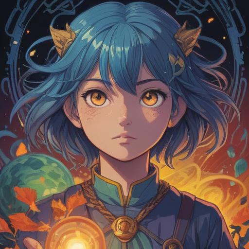 A mystical illustration representing the positive spiritual signs from retinal detachment, ethereal light emanating from the eye, symbolic imagery of rebirth and transformation, abstract patterns reflecting inner vision and clarity, a serene atmosphere of hope and enlightenment, vibrant colors blending in harmony, 4k