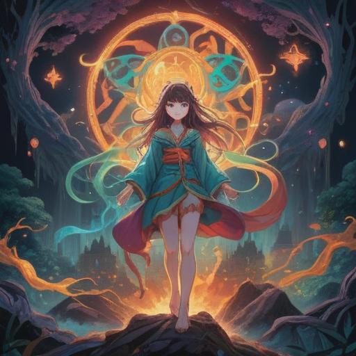 A magical illustration depicting the concept of