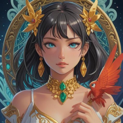 A spiritual concept of lucky jewelry embodying the meaning of names, vibrant gemstones symbolizing positive energy, elegant gold and silver settings, intricate designs reflecting personal significance, enchanting aura radiating from the pieces, harmonious blend of traditional and modern styles, mystical atmosphere, detailed craftsmanship, 4k