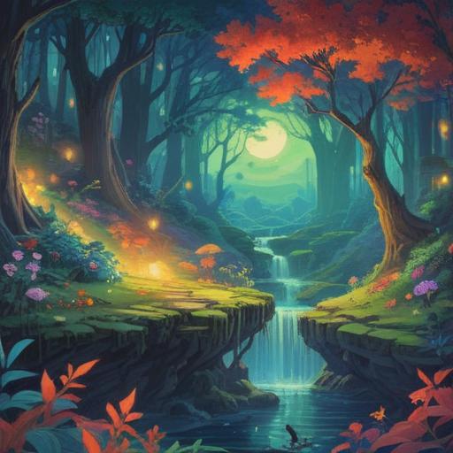 An ethereal landscape depicting unseen energies, vibrant colors intertwining in harmonious patterns, mystical symbols floating in the air, individuals in contemplation surrounded by nature, signs of spiritual awakening and enlightenment, serene and inviting atmosphere, the essence of curiosity and wonder, 4k