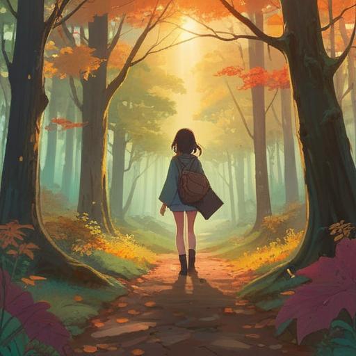 A serene forest scene, mystical aura, golden sunlight filtering through trees, a gentle breeze rustling leaves, a person standing with eyes closed in contemplation, feeling a deep emotional connection, soft whispers of nature as spiritual signs, subtle glowing orbs representing intuition, tranquil atmosphere, 4k