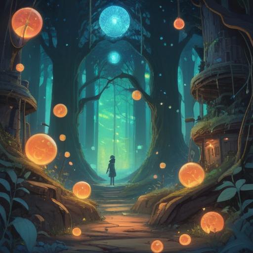 A serene representation of spiritual signs appearing during moments of drowsiness, soft glowing orbs, ethereal figures in a tranquil environment, warm and calming colors, gentle light beams, an atmosphere of peace and reflection, meditative symbols around, a dreamlike quality, 4k