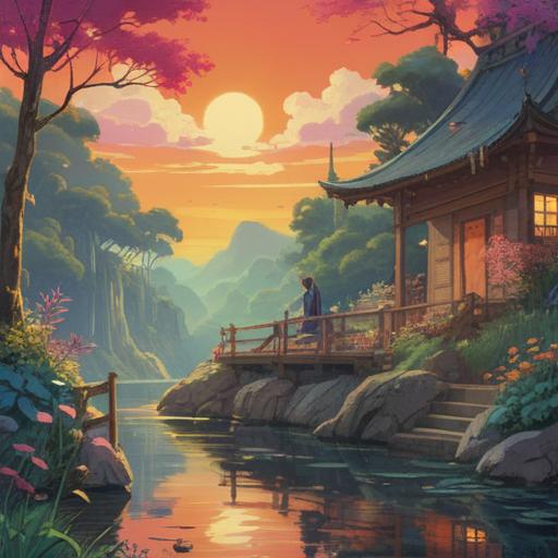 A serene scene depicting a person in a tranquil environment, surrounded by soft, ethereal light, feeling a deep sense of spirituality, illustrating a state of deep relaxation and drowsiness, with gentle waves of energy flowing around them, suggesting a connection to the universe, calming colors, peaceful atmosphere, enhancing the feeling of inner peace and rest, 4k