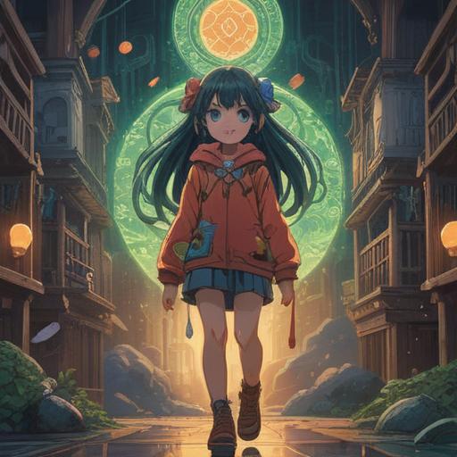 A spiritual lucky charm that transforms future anxieties, glowing softly, surrounded by uplifting energy, intricate patterns and symbols, serene atmosphere, a hand reaching for the charm, vibrant light illuminating the scene, positive vibes, harmonious colors, 4k