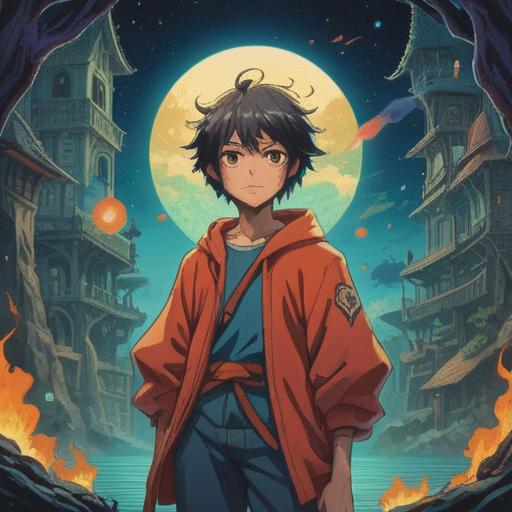 A mystical scene illustrating the spiritual signs represented in dreams about manga, surreal elements, vibrant colors, characters embodying wisdom and guidance, symbolic motifs like stars and clouds, dreamlike atmosphere, gentle light, intricate details capturing the essence of manga culture, 4k