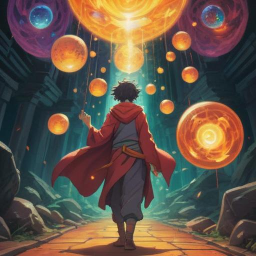 A vibrant and uplifting spiritual illustration, depicting a person surrounded by colorful orbs of light, radiant energy emanating from their being, joyful expressions on their face, nature blooming around them, a sense of harmony and positivity, ethereal and dreamlike atmosphere, conveying a deep connection to happiness and fulfillment, high resolution