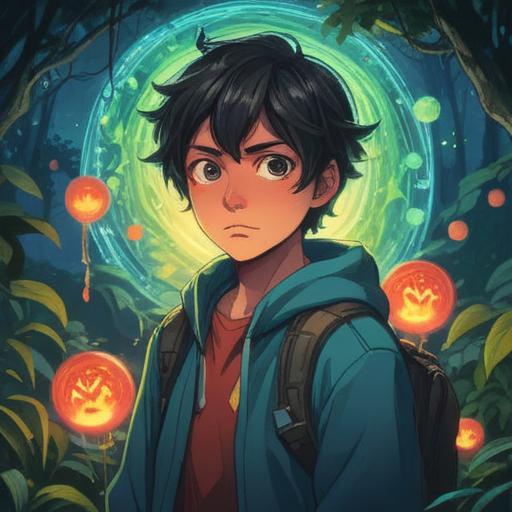 A serene symbolic illustration, subtle glowing orbs, a person looking contemplative, surrounded by nature, faint signs of energy flow, moments of reflection, the essence of spiritual awakening, gentle light illuminating the scene, calming colors, harmonious atmosphere, hints of ethereal guidance, 4k