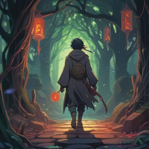 A mystical illustration depicting the concept of spiritual bad signs, shadowy figures lurking in the background, disoriented individual in the foreground, ethereal symbols floating around, a dark and stormy sky, contrasting light and shadow, a sense of unease, surreal atmosphere, vivid colors, 4k