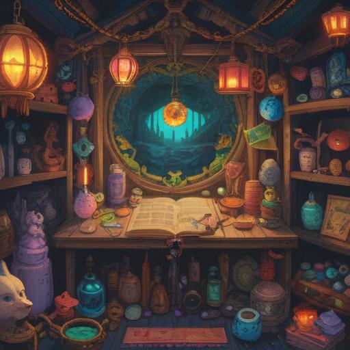 A vibrant illustration of lucky items symbolizing positive change after updating one's permanent residence, featuring a colorful charm bracelet adorned with various symbols of prosperity, glowing crystals radiating warmth, surrounded by a serene landscape representing newfound opportunities, cheerful atmosphere, detailed textures, dreamy aesthetic, 4k